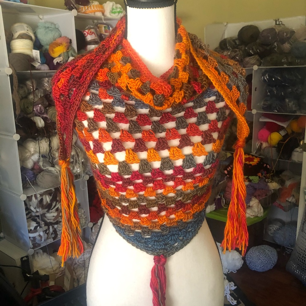 Beautiful handmade scarf
